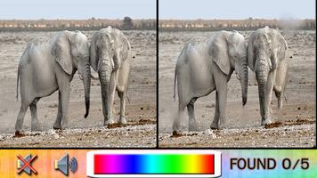 Find Difference elephant capture d'écran 3
