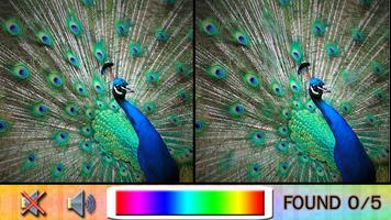 Find Difference peacock ảnh chụp màn hình 3