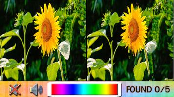 Find Difference flower garden capture d'écran 1