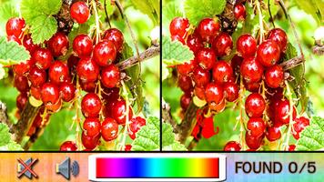 Find Difference jardin fruits capture d'écran 1