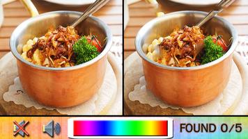 Find Difference Instant noodle poster