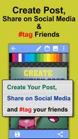 برنامه‌نما Create Mention Post For Social Media عکس از صفحه