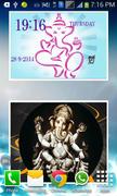 Digital Clock Ganesh LWP screenshot 1