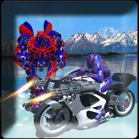 police moto robot transform screenshot 3