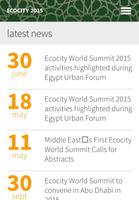 Ecocity 2015 capture d'écran 2