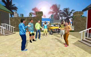 Grand Miami Crime City Mafia Simulator Affiche