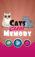 Kids Cats Memory Cards Affiche