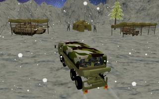 4x4 US Army Truck Offroad Driving Simulator capture d'écran 3