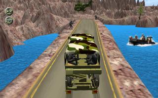 4x4 US Army Truck Offroad Driving Simulator capture d'écran 2