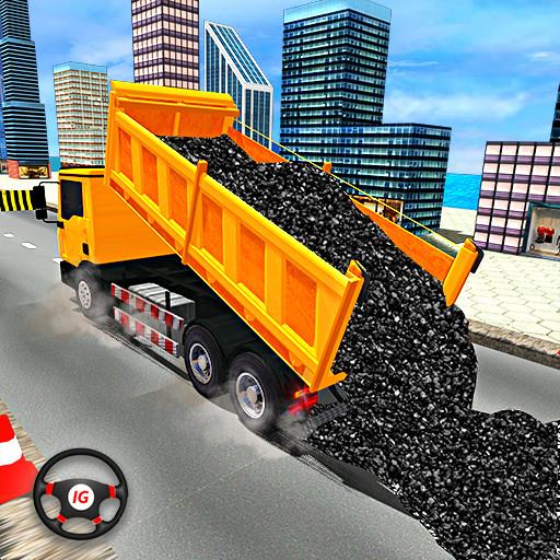 Real La carretera Construcción Simulador