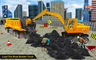 Real Road Construction Simulator syot layar 1