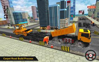 Real Road Construction Simulator syot layar 2