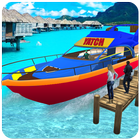 Water Taxi: Real Boat Driving 3D Simulator icône