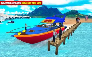 Water Taxi: Real Boat Driving 3D Simulator Ekran Görüntüsü 1