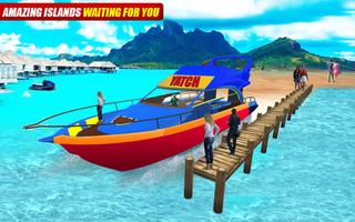 Water Taxi: Real Boat Driving 3D Simulator syot layar 1