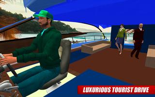 Water Taxi: Real Boat Driving 3D Simulator capture d'écran 3