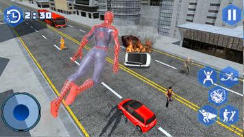 Spider Flying Superhero City Survival Mission الملصق