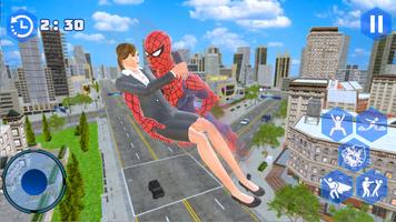 Spider Flying Superhero City Survival Mission تصوير الشاشة 3