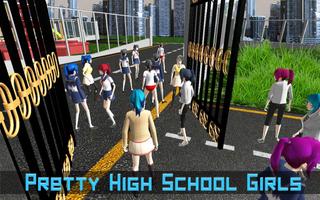High School Girl Simulation Plakat