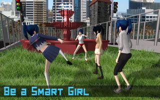 High School Girl Simulation captura de pantalla 2