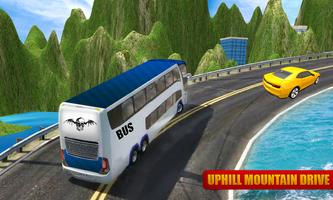 Mountain Offroad Bus Simulator Drive 3D পোস্টার