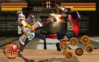 Kung Fu Fight Karate Game syot layar 2