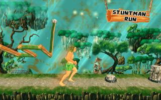 Stuntman Hero Jungle Adventure captura de pantalla 1