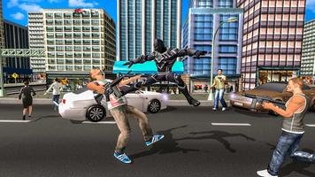 Panther Super Hero Crime City Battle capture d'écran 1