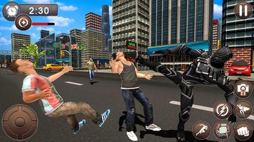Panther Super Hero Crime City Battle screenshot 3