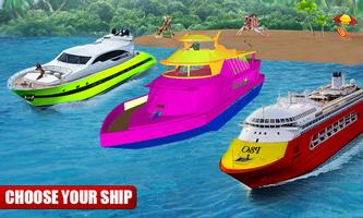 Water Taxi 2: Cruise Ship Transport 3D capture d'écran 3