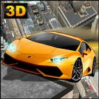 RoofTop Fliegen Stunts 3D Zeichen