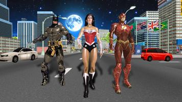 Super Hero City Crime Battle Affiche