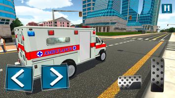 Big Ambulance Doctor Rescue 3D capture d'écran 2