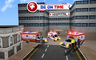 Ambulance Rescue Game Cartaz