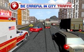 Ambulance Rescue Game imagem de tela 3