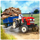 City Tractor Driving: Big Wheels Log Transporter APK