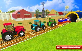 Heavy Duty Tractor Cargo Train Transport poster