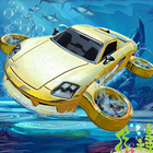 पानी के नीचे फ्लाइंग कार गेम आइकन