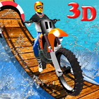 Wipeout Fahrrad Stunts 3D Zeichen