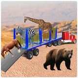 Zoo Animals Transport Jurassic wild ikona