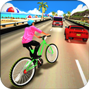 Beach Bicycle Traffic Rider 3D APK