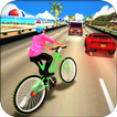 Beach Bicycle Traffic Rider 3D