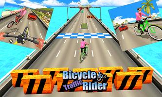 Beach Bicycle Traffic Rider 3D screenshot 3