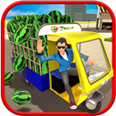 Tuk Tuk Fruit Delivery Tempo Truck - Watermelon APK