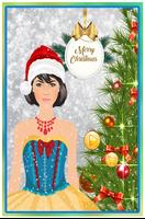 Beauty Salon Christmas Makeup ポスター