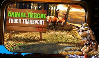 Animal Rescue Truck Transport ポスター
