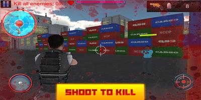 Assassin Spy Mission kill 3D imagem de tela 1