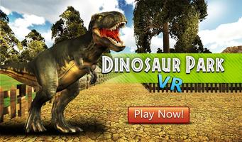 Dinosaur Crazy Virtual Reality vr Poster
