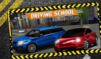 Driving School Test 2018 3D Affiche