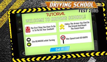 برنامه‌نما Driving School Test 2018 3D عکس از صفحه